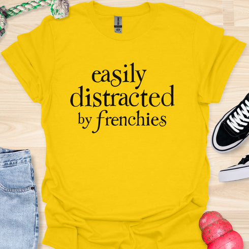 Easily distracted by frenchies - V2 - Traditional T-Shirt